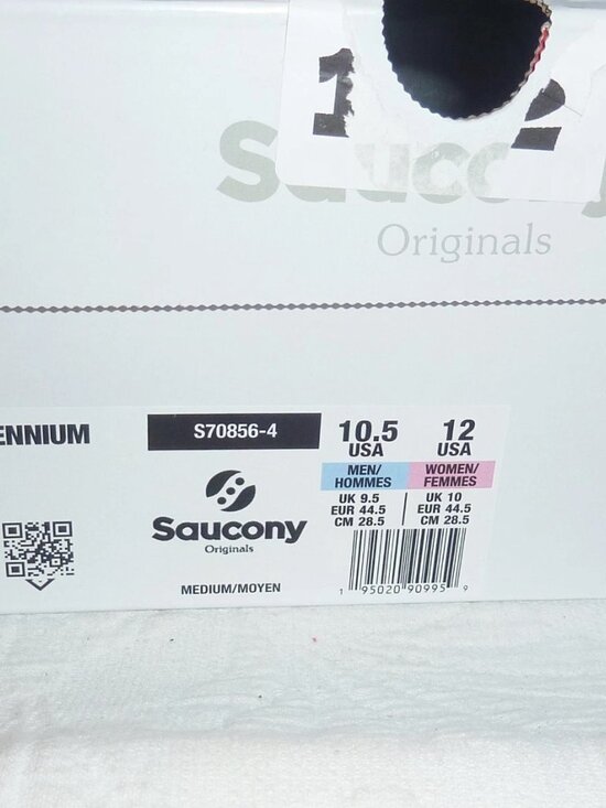 Saucony Ride Millennium Unisex Black White Running Shoes S70856-4 Mens 10.5 W 12 main image 5